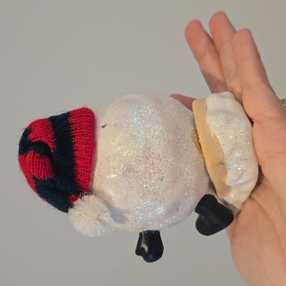 Vintage Christmas Snowball Decoration - Picture 3 of 5